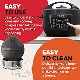 Instant Pot XL 7.1L 7-in-1 Electric Multicooker Black Stainless Pot view 8