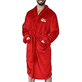 Northwest NFL Kansas City Chiefs Silk Touch Bath Robe, Large/X-Large, Rollout Red