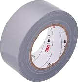 3M 1900 Duct Tape Silver Grey 50 mm x 50 m Labelling Sealing Roll view 2