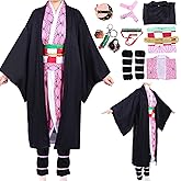 Antsparty Cosplay Costume for Kids Adult Anime Kimono Halloween Cosplay Party