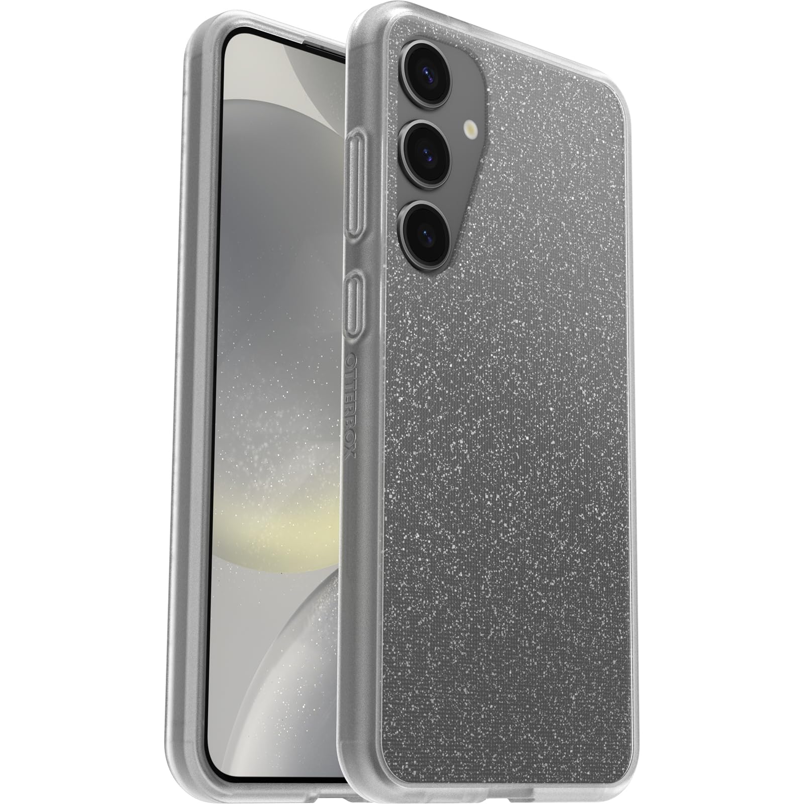 OtterBox Samsung Galaxy S24+ Prefix Series Case - Stardust (Clear/Glitter), Ultra-Thin, Pocket-Friendly, Raised Edges Protect Camera & Screen, Wireless Charging Compatible