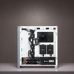 CORSAIR iCUE 4000X RGB Tempered Glass Mid-Tower ATX