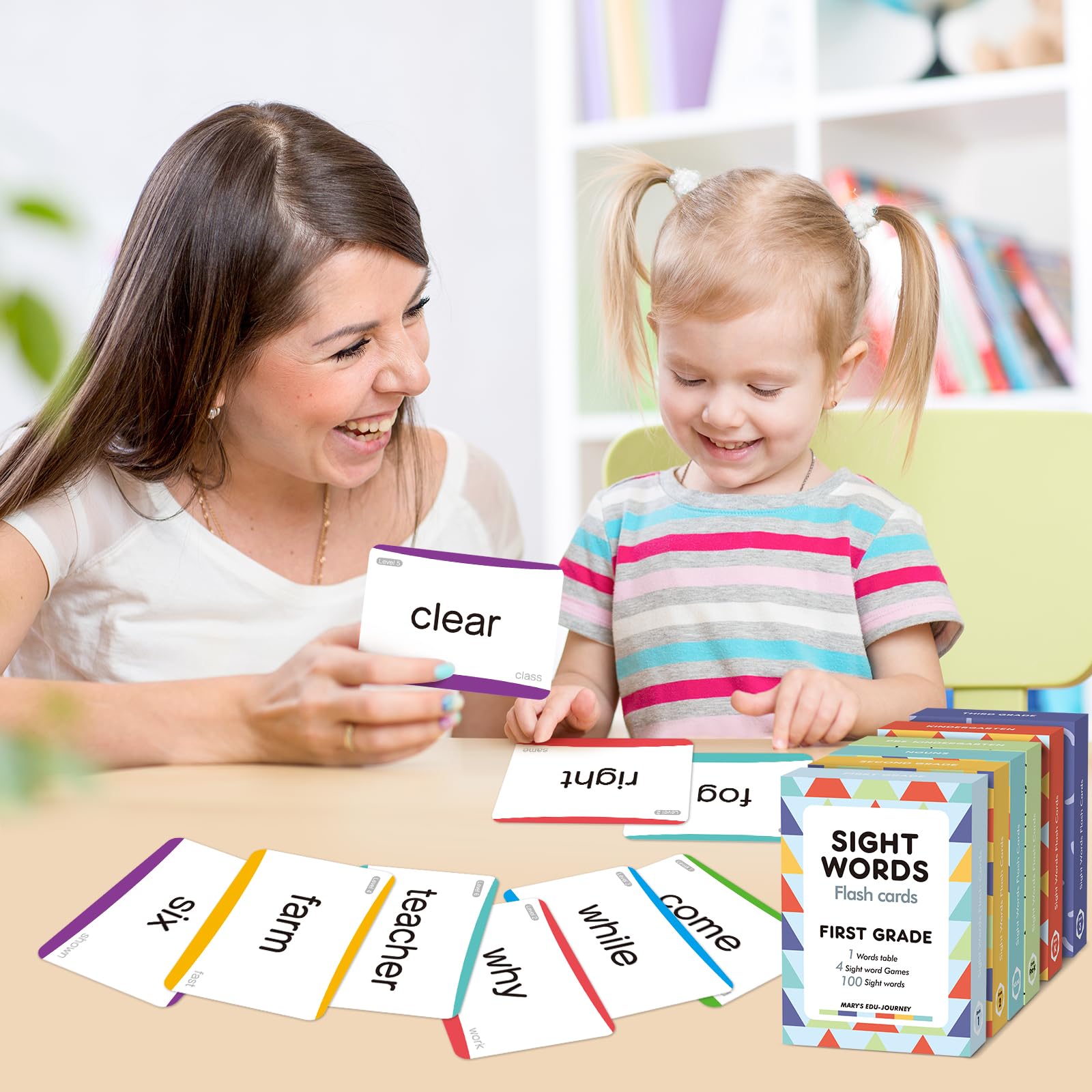 Mua KMUYSL 600 Sight Words Flash Cards with Dolch & Fry High-Frequency ...