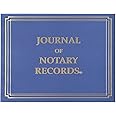 StampXpress Premium Notary Journal, Softcover, 140 Pages with 600 Entries, All States (NJ)