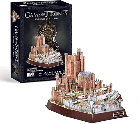 Amazon ゲーム オブ スローンズ レッドキープ 3dパズル 立体パズル おもちゃ 小学 生 0ピース Hbo認証 Game Of Thrones Red Keep おもちゃ おもちゃ