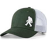 Bigfoot Sasquatch Hats for Men Women, Trucker Hats with Gift Box Packaging, Perfect as a Bigfoot Gifts
