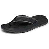 Skechers Men's Pargo Rafee Sandal | Casual, Relaxed Fit, Luxe Foam, Thong Sandal