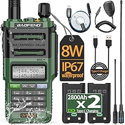 BAOFENG UV-9R Pro 8W Ham Radio Long Range Handheld