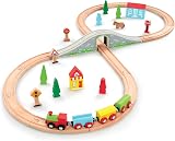 Early Learning Centre Wooden Little Town Train Set 35 Pieces Kids Age 3+ view 3
