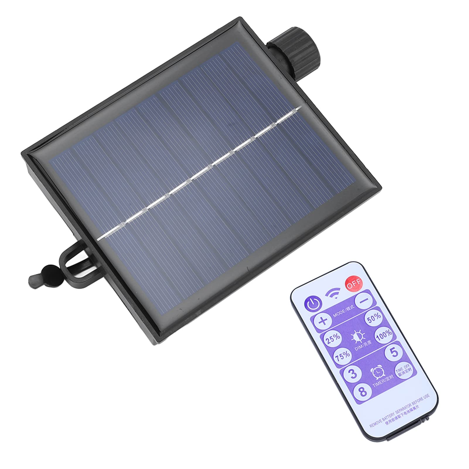 Photo 1 of Replacement Solar Panel, Automatic Adjustable Solar String Light Control Box with Remote Control, Solar Lamp String Circuit Board (Output Boost 24V)
