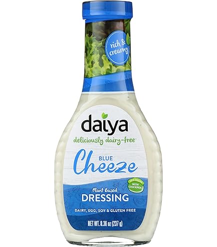 Amazon.com: Daiya Dairy Free Blue Cheese Salad Dressing, Gluten Free Plant Based Condiment, Vegan Dipping Sauce, 8.36 oz (Pack of 6) Amazon.com: Daiya Dairy Free Blue Cheese Salad Dressing, Gluten Free Plant Based Condiment, Vegan Dipping Sauce, 8.36 oz (Pack of 6)