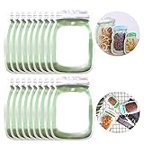 Enkrio 20 Pack Reusable Mason Jar Bags Reusable