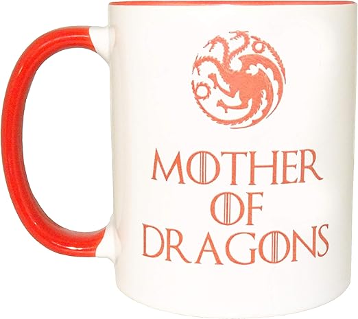 mother of dragons coffee cup