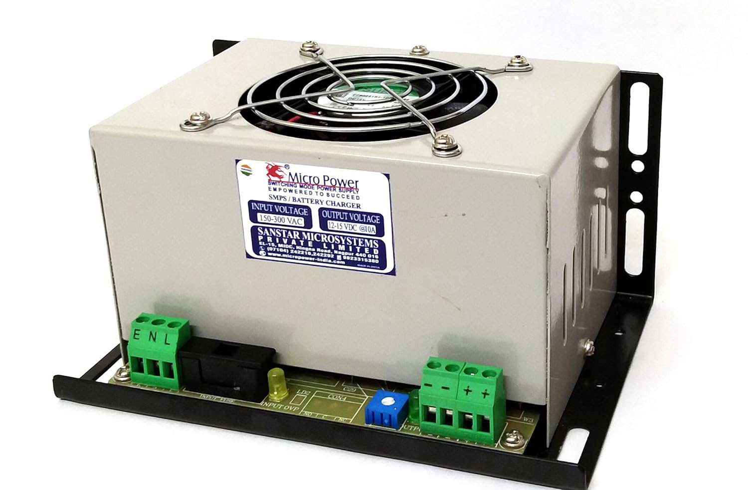 Micro Power 12v 10a Battery Charger 7ah To 100 Ah Charging Capacity Used For D G Panel Amf Panel Automobile And Inverter Battery Charging Purpose Amazon In Electronics