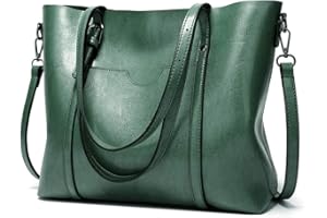 Pahajim Womens Leather Purses and Handbags Top Handle Satchel Bags Tote Bags Tote Purses for Women