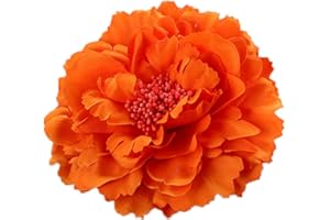 HC-01 Floral Fall Peony Flower Hair Clip Flamenco Dancer Pin up Flower Brooch