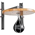 XMark Wall Mounted Speed Bag Platform with Shackle Swivel for MMA and Boxing