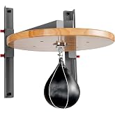 XMark Wall Mounted Speed Bag Platform with Shackle Swivel for MMA and Boxing