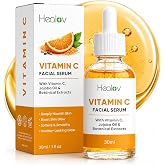 Vitamin C Serum for Face &ndash; Brightening Glow Face Serum with Jojoba Oil | Hydrating Facial Serum with Botanical Extracts for Brighter, Smoother, Even-Looking Skin &ndash; Daily Skin Care, 1 fl oz