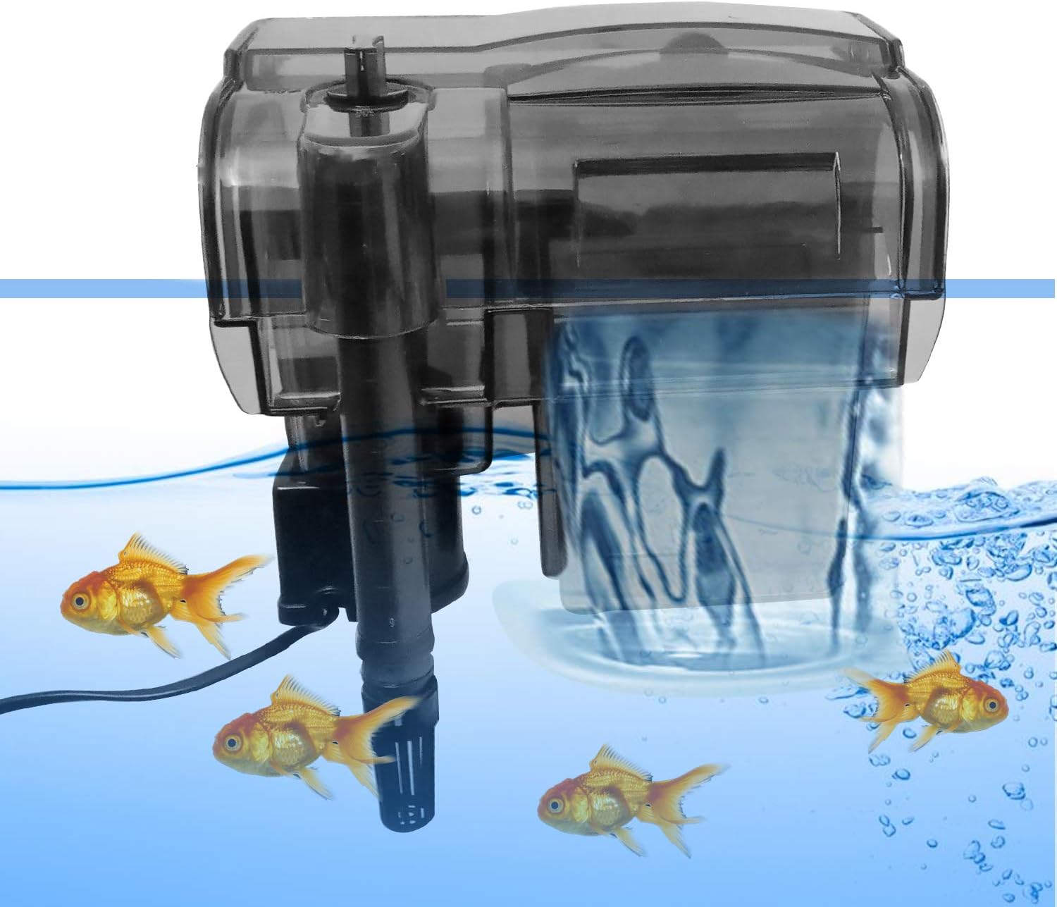 Jainsons Pet Products Dophin H300 External Hanging Fish Tank Power Filter Fish Tank Water Filtration Purpose