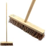 TDBS The Dustpan and Brush Store 18 Inch Yard Brush with Bassine Bristles