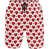 visesunny Men's Novelty Beach Shorts Quick Dry Swimwear Sports Running Swim Board Shorts Bathing Suits