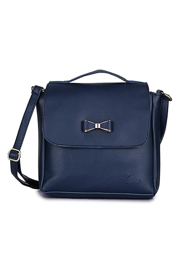 Vogue Street PU Sling Bag For Girls/Women - Blue