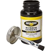 Best-Test Rubber Cement 4OZ Jar