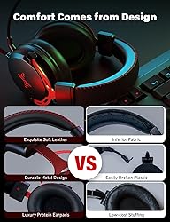 DEEBOX Gaming Headset for