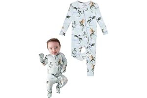Posh Peanut Convertible Baby Sleepers - Girls Footless Baby Pajamas with 2 Way Zipper for Easy Diaper Changes