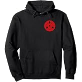 Naruto Shippuden Front and Back Sasuke Sharingan Anime Pullover Hoodie