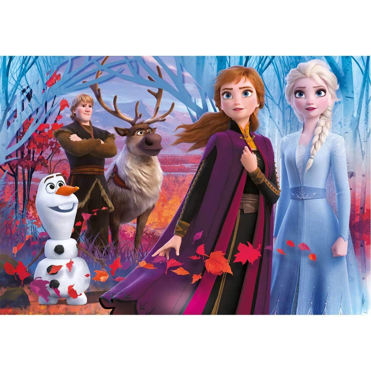 Clementoni - 27274 - Supercolor Puzzle - Disney Frozen 2-104 pieces - Made in Italy - jigsaw puzzle children age 6+