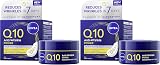 NIVEA Q10 Anti Wrinkle Night Cream 50ml Pack of 2 Skin Identical Q10 Creatine view 1