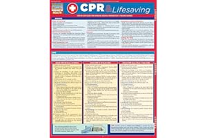 CPR & Lifesaving QuickStudy Laminated Reference Guide
