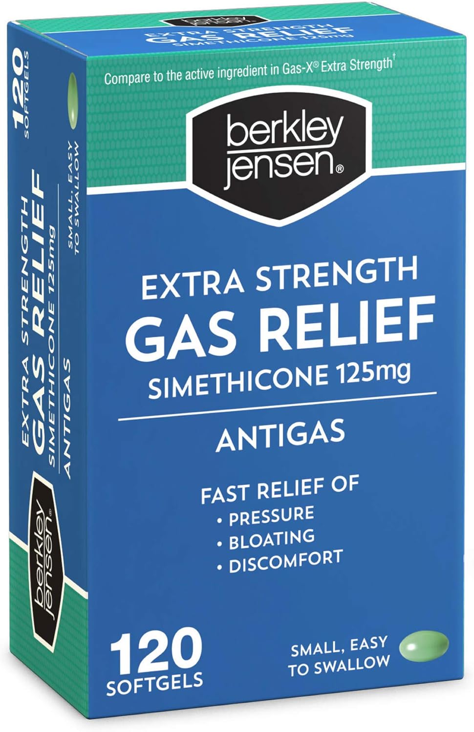 Berkley Jensen Extra Strength Gas Relief Softgels, 120 ct.: Health & Personal Care