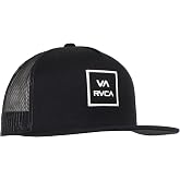 RVCA Men's VA All The Way Trucker Hat | A classic 5-panel trucker silhouette with modern surf, skate, and streetwear style
