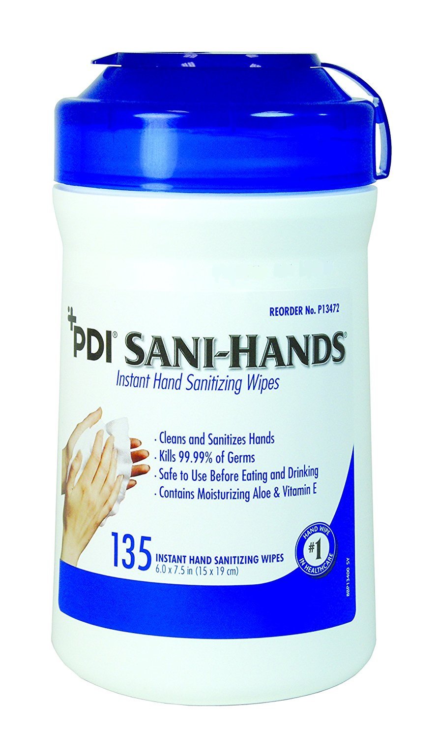 Amazon.com : Sani-Hands Hand Sanitizer Wipes 100 Packets