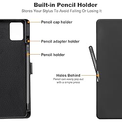 Derwere for Lenovo Tab M11 Case with Pen