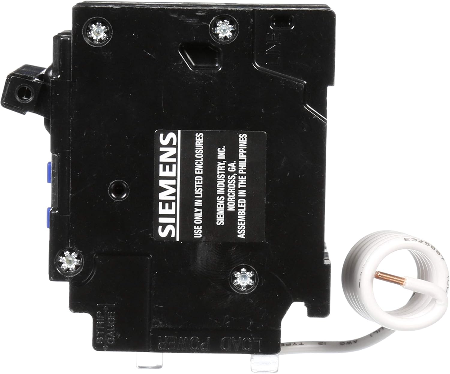 Siemens Q220AFCP 2-Pole 120-Volt combination type arc fault circuit interrupter, Clamshell Packaging - Circuit Breaker Panels - 