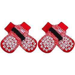 EXPAWLORER Anti Slip Dog Socks to Prevent Licking