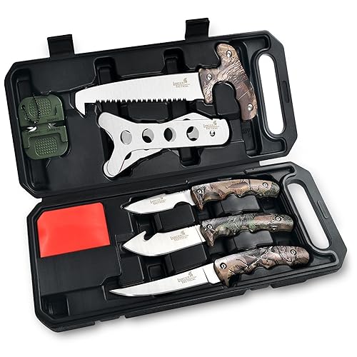 Field Dressing Kit Hunting Knife Set Deer Cleaning Kit Skinning Knife Real  Tree Edge Camo, 7-Piece Portable Hunting Accessories for Men, Hunting  Stuff, Hunters, for Hunting, Fishing, Camping, Survival in Saudi Arabia |