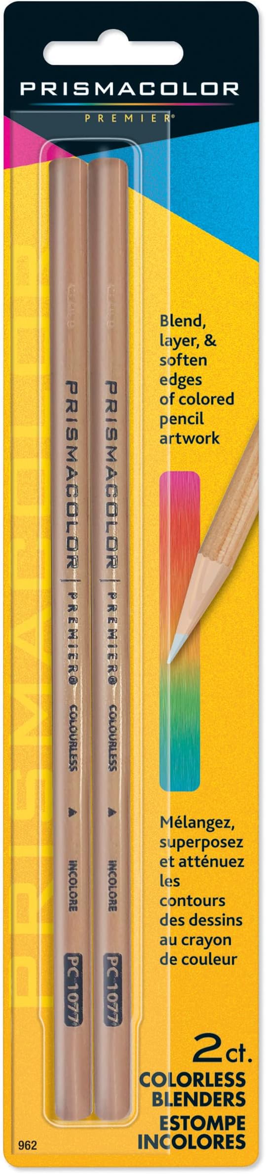 Prismacolor Premier Colorless Blender Pencils 962, 2-Count