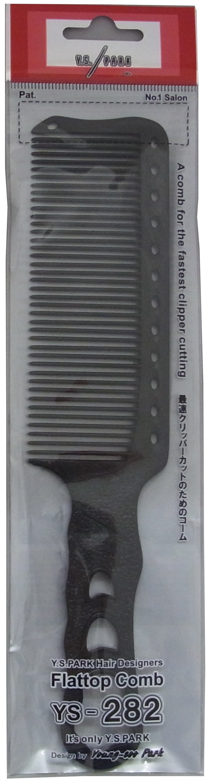 Y.S. Park YS-282 Clipper Comb, Corban Black, 0.03302 kg 4981104365867