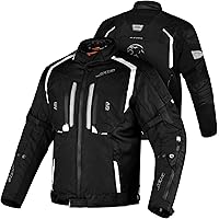 Amazon.com: J.A.G. JAG Touring Motorcycle Armor Jacket for Men