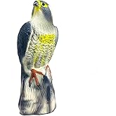 GiftExpress 16.5" Scarecrow Eagle Fake Hawk Decoy Statue, Pest Repellent, Bird Control, Garden Protectors, Outdoor Falcon Garden Décor, Eagle Repeller