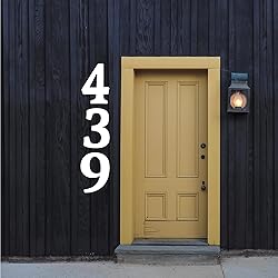 14 Inch Large Wooden Numbers, Blank Unfinished