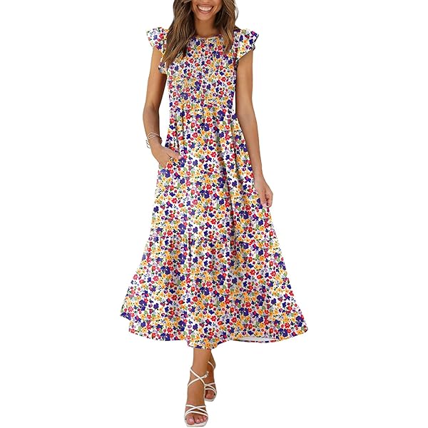 chinese dress ladies Julia Jordan Women's Mock Neck 3 Tier Printed Halter Maxi Dress, Blush  Multi, 8 at Amazon Women's Clothing store
