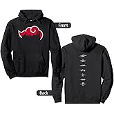 Naruto Shippuden Akatsuki Silhouette Anime Pullover Hoodie