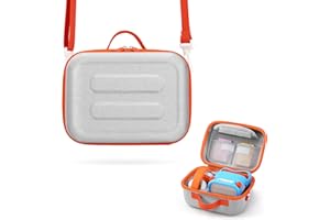 MEGADOO Hard Case Compatible with Yoto Player 3rd Generation Kids Bluetooth Audio Speaker Plays Audiobook Cards Radio and Card Case (Grey, for Yoto Player 3rd)