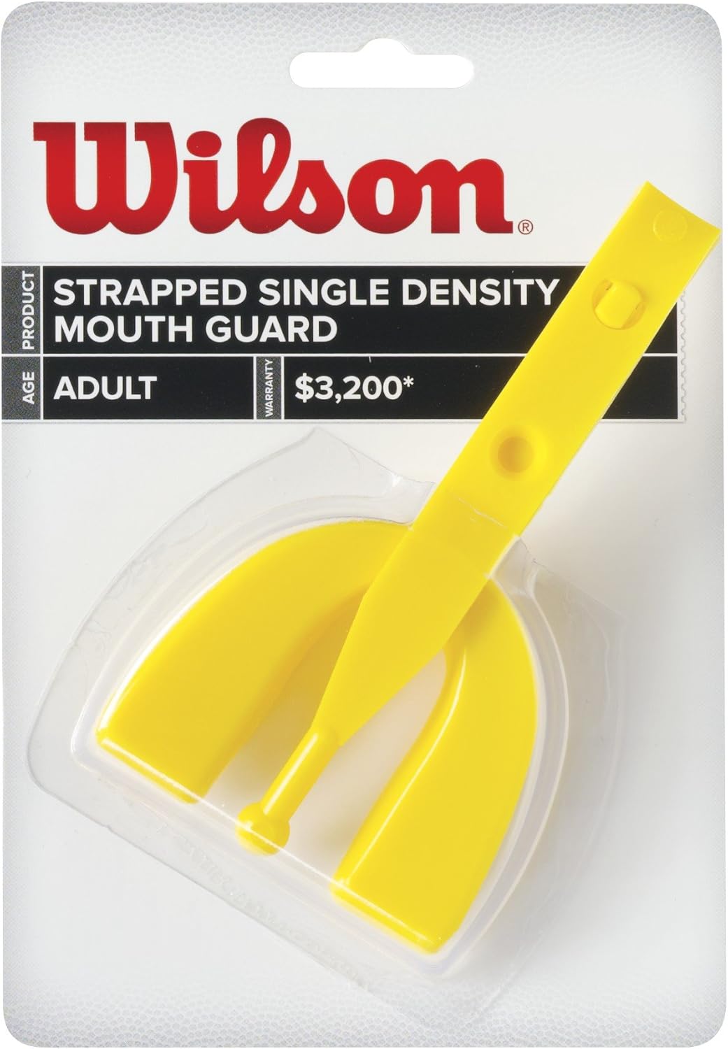 Wilson Single Density Mouthguard with Strap: Amazon.es ...